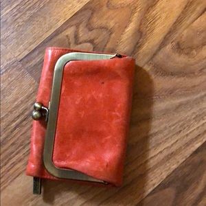 Hobo Tri gold wallet